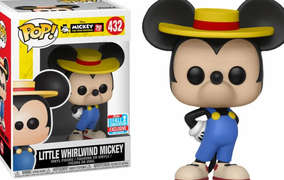Standard Pop!>Disney - Little Whirlwind Mickey Mouse 90th Anniversary Pop! Vinyl Figure