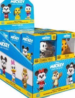 Designer Vinyl>Disney - Mickey and Friends 3” Scale Mini Vinyl Figure (Mystery Single Unit)