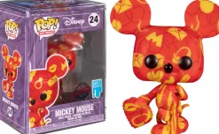 Pop! Bundles>Mickey Mouse Disney - & Minnie Mouse Artist Series Pop! Vinyl Figure with Pop! Protector Bundle (Set of 2)