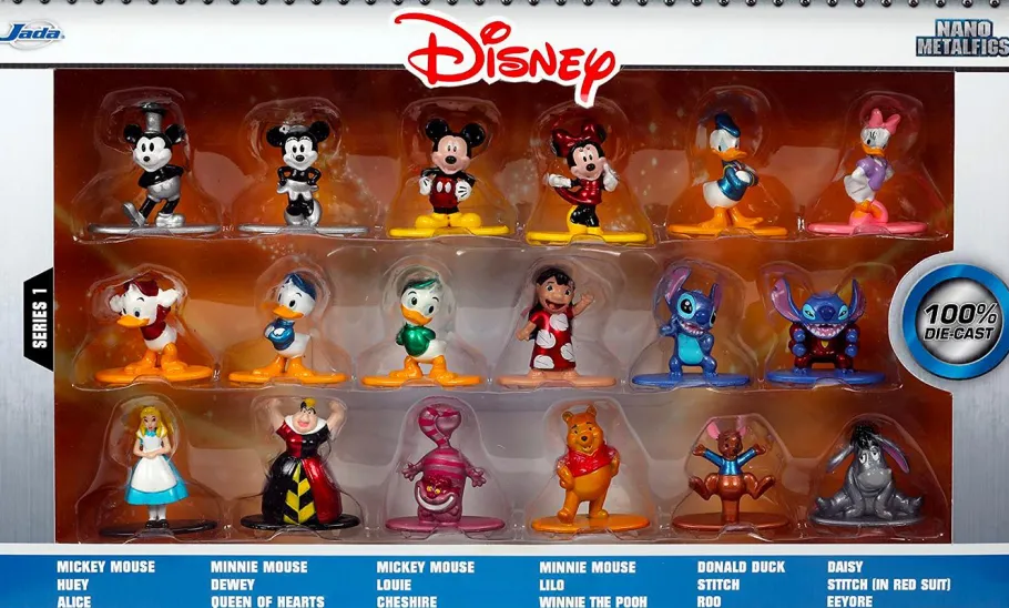 Die-Cast Figures>Disney - Nano Metalfigs 1.5" Die-Cast Figure 18-Pack (Series 1)