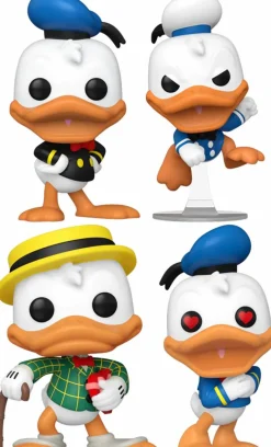 Pop! Bundles>Donald Duck Disney: 90th - The State of Pop! Vinyl Bundle (Set of 4)