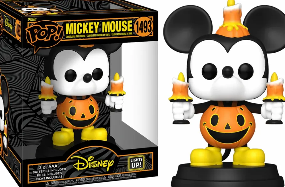 Super-Sized Pop!>Mickey Mouse Disney: Halloween - (Lights Up) Super Sized 6" Pop! Vinyl Figure