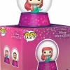 Blind Box>Disney Princess - Bitty Pop! Mini Snow Globes Vinyl Figure (Single Unit)