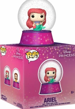 Blind Box>Disney Princess - Bitty Pop! Mini Snow Globes Vinyl Figure (Single Unit)