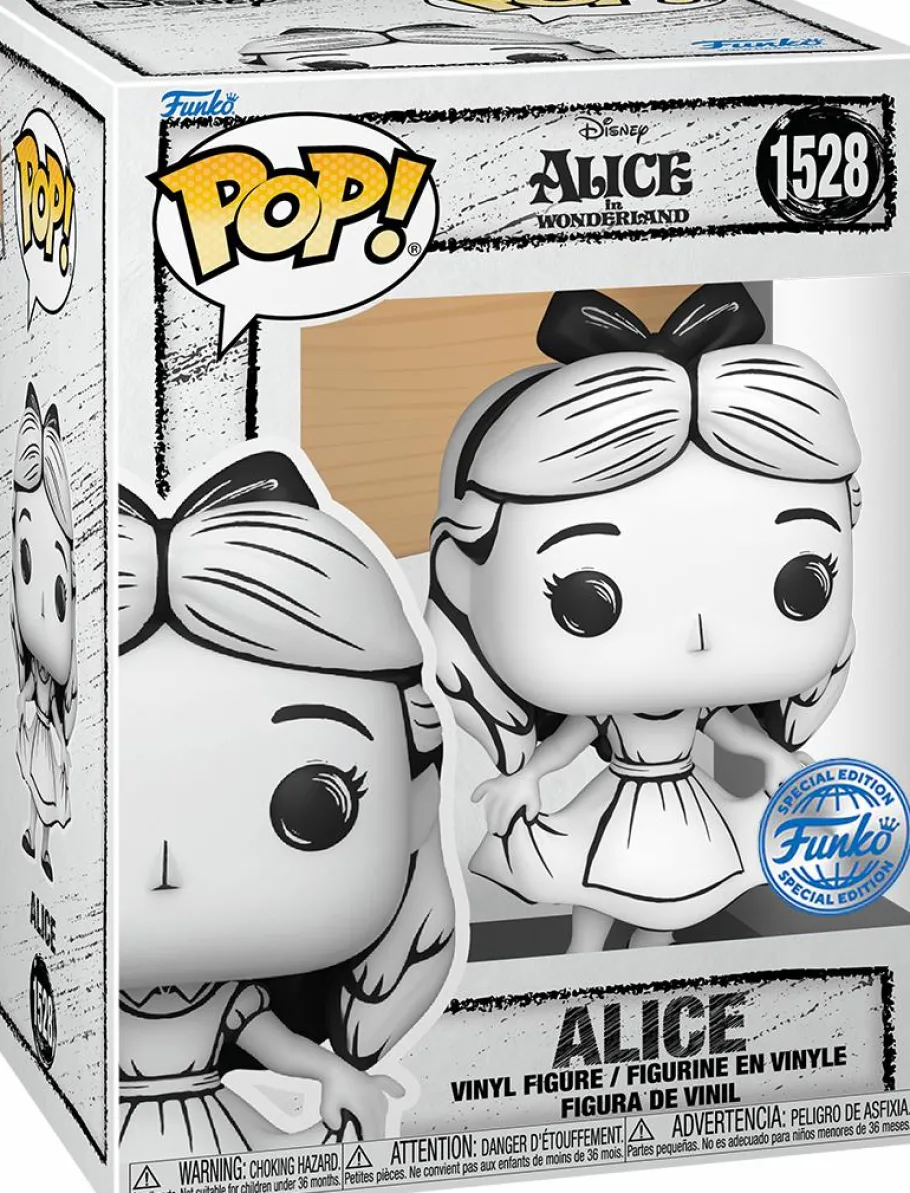 Standard Pop!>Alice in Wonderland Disney: Sketched - Pop! Vinyl Figure (Popcultcha Exclusive)