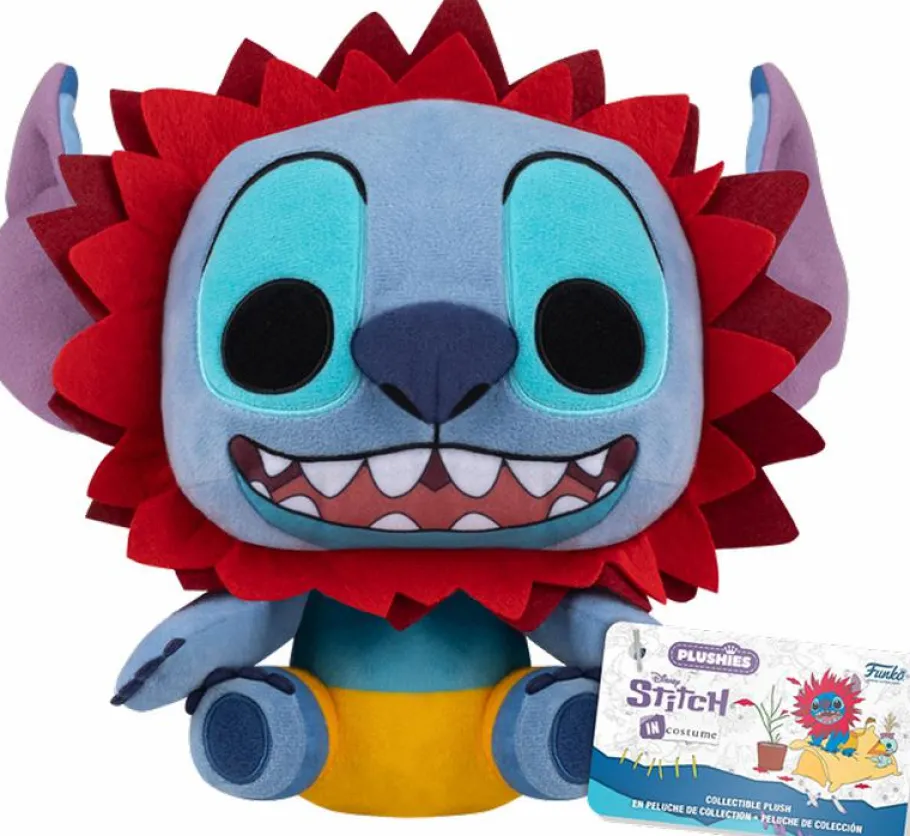 Designer Plush>Lilo & Stitch Disney: Stitch in Costume - Stitch as Simba 7" Pop! Plush