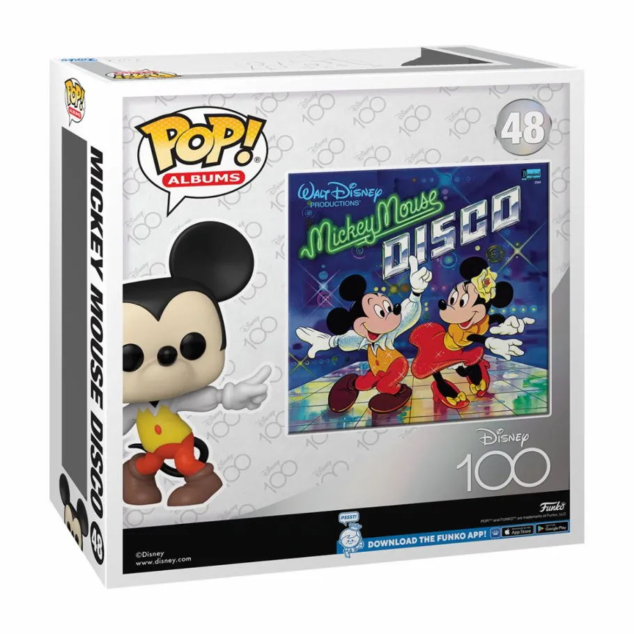 Pop! Covers>Disney 100th - Mickey Mouse Disco Pop! Albums Vinyl Figure