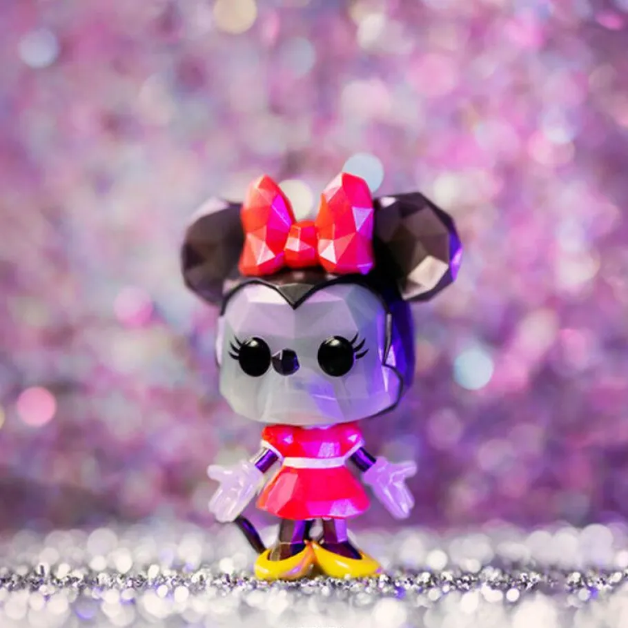 Standard Pop!>Disney 100th - Minnie Mouse (Facet) Pop! Vinyl Figure (Popcultcha Exclusive)