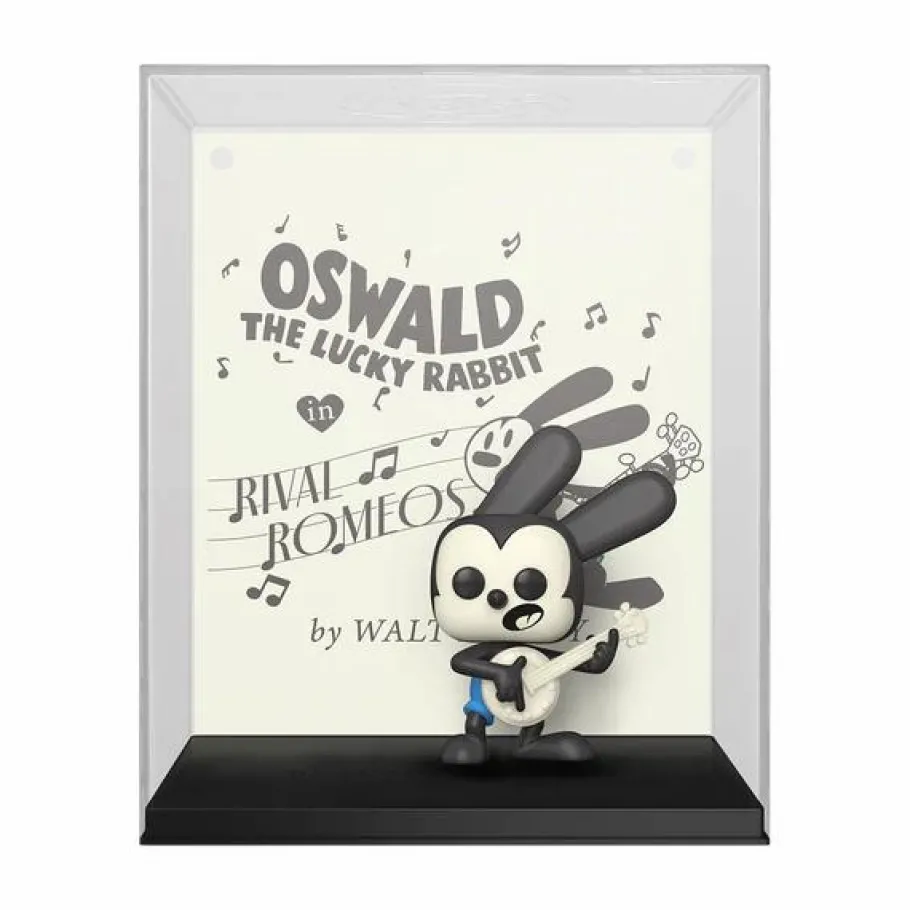 Pop! Covers>Disney 100th - Oswald The Lucky Rabbit in Rival Romeos Pop! Movie Cover Vinyl Figure