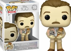 Standard Pop!>Disney 100th - Walt with Dumbo and Timothy Pop! Vinyl Figure