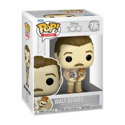 Standard Pop!>Disney 100th - Walt with Dumbo and Timothy Pop! Vinyl Figure