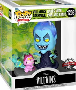 Pop! Deluxe>Disney Villains Assemble - Hades with Pain & Panic Deluxe Diorama Pop! Vinyl Figure