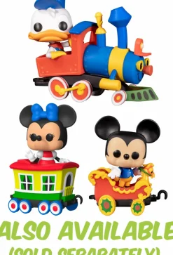 Pop! Deluxe>Disney land: 65th Anniversary - Donald Duck on the Casey Jr. Circus Train Attraction Deluxe Pop! Vinyl Figure