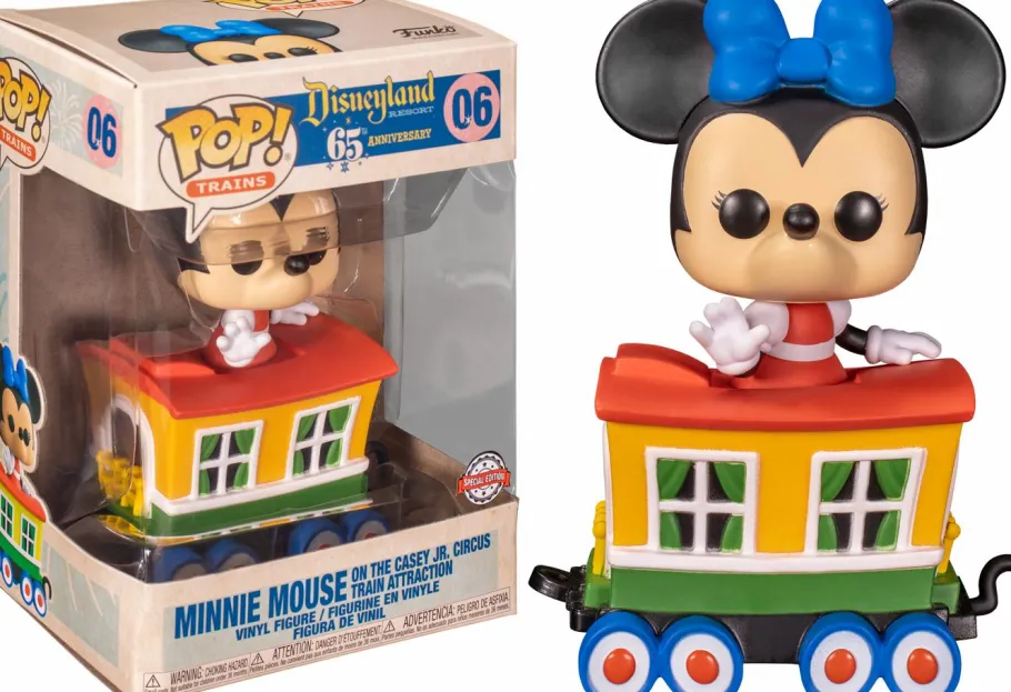 Standard Pop!>Disney land: 65th Anniversary - Minnie Mouse on Casey Jr. Circus Train Attraction Pop! Vinyl Figure