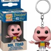 Pop! Keychains>Disney land: 65th Anniversary - Mr. Toad Pocket Pop! Vinyl Keychain