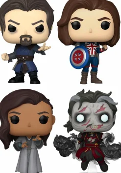 Pop! Bundles>Doctor Strange in the Multiverse of Madness - Something Strange Pop! Vinyl Figure Bundle (Set of 4)