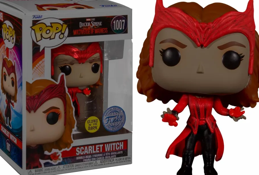 Standard Pop!>Doctor Strange in the Multiverse of Madness - Scarlet Witch Glow in the Dark Pop! Vinyl Figure