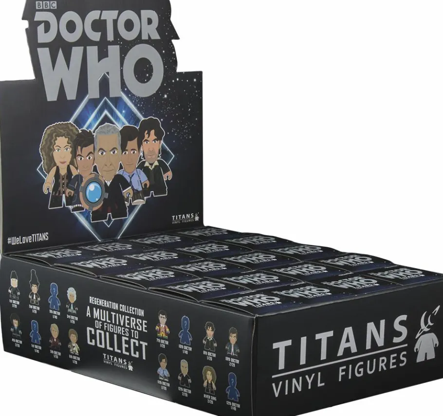 Blind Box>Doctor Who - Regeneration Collection Titan Vinyl Mini Figures Blind Box