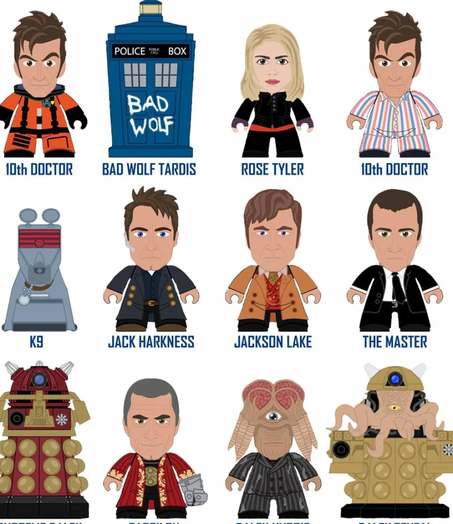 Blind Box>Doctor Who - 10th Doctor Gallifrey 3" Single Blind Box