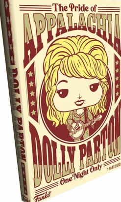 Pop! & Tee Sets>Dolly Parton - Pride of Appalachia Pop! Tees Unisex White T-Shirt