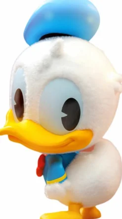 Cosbaby>Donald Duck - (Velvet Hair Version) 90th Anniversary Cosbaby (S) Hot Toys Figure