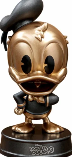 Cosbaby>Disney Donald Duck - Donald Duck (Bronze Colour Version) 90th Anniversary Cosbaby (S) Hot Toys Figure