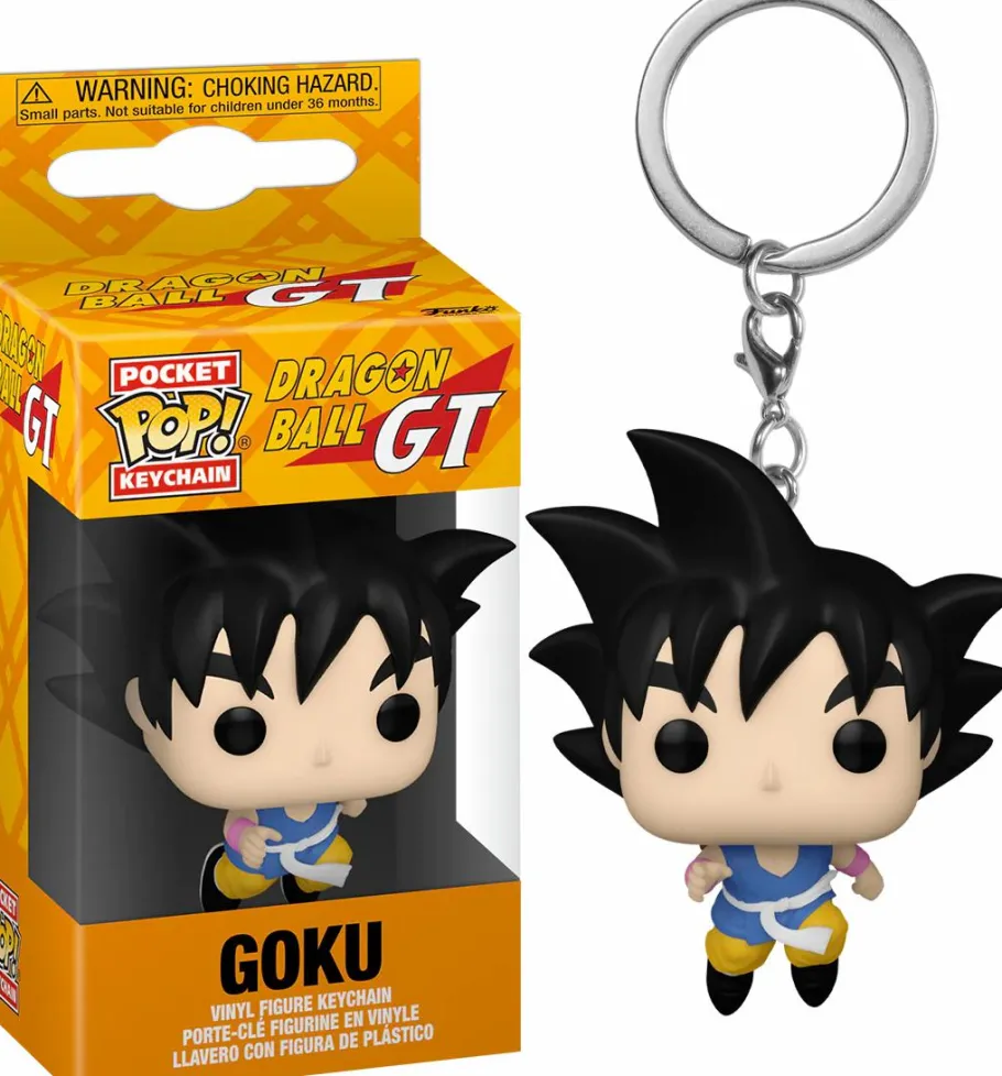 Pop! Keychains>Dragon Ball GT - Goku Pocket Pop! Keychain