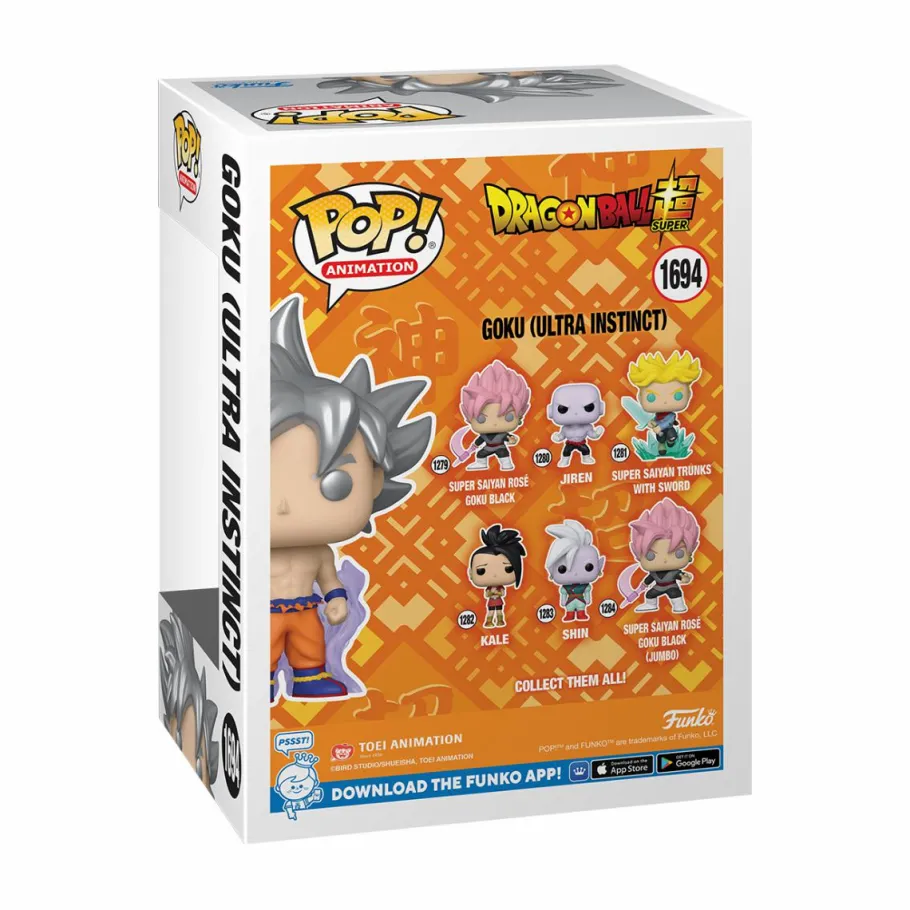Standard Pop!>Dragon Ball Super - Goku Ultra Instinct Glow-in-the-Dark Pop! Vinyl Figure