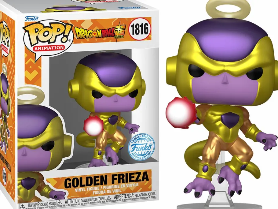 Standard Pop!>Dragon Ball Super - Golden Frieza Metallic Pop! Vinyl Figure