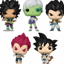 Pop! Bundles>Dragon Ball Super: Broly - The Greatest Enemy, Saiyan Pop! Vinyl Bundle (Set of 5)