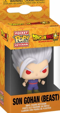 Pop! Keychains>Dragon Ball Super: Super Hero - Son Gohan (Beast) Pocket Pop! Keychain