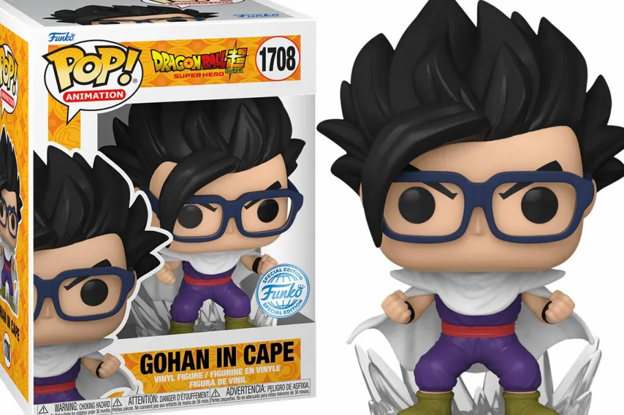 Standard Pop!>Dragon Ball Super: Super Hero - Gohan in Cape Pop! Vinyl Figure