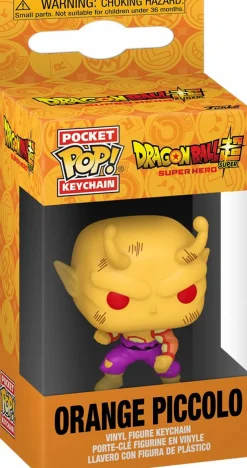 Pop! Keychains>Dragon Ball Super: Super Hero - Orange Piccolo (Battle Damaged) Pocket Pop! Keychain