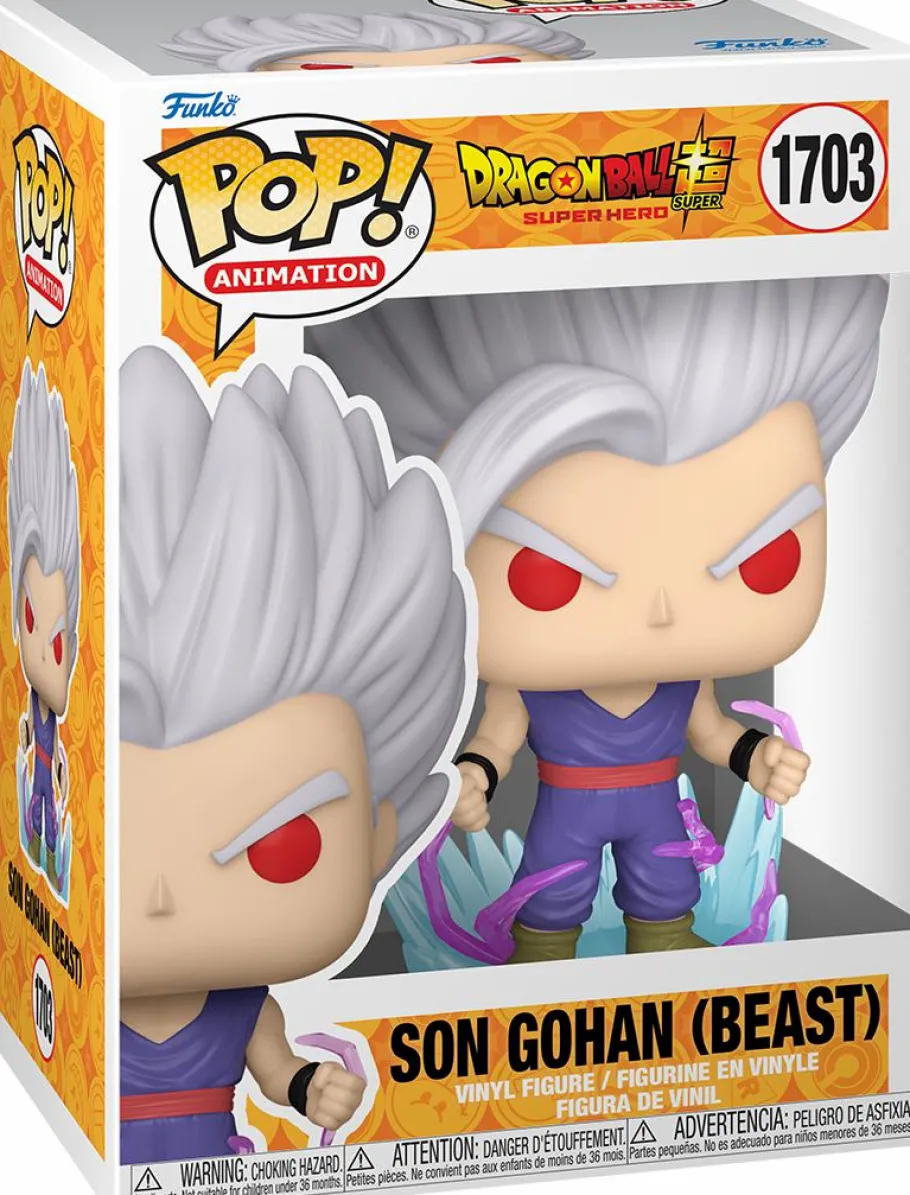 Standard Pop!>Dragon Ball Super: Super Hero - Son Gohan (Beast) Pop! Vinyl Figure