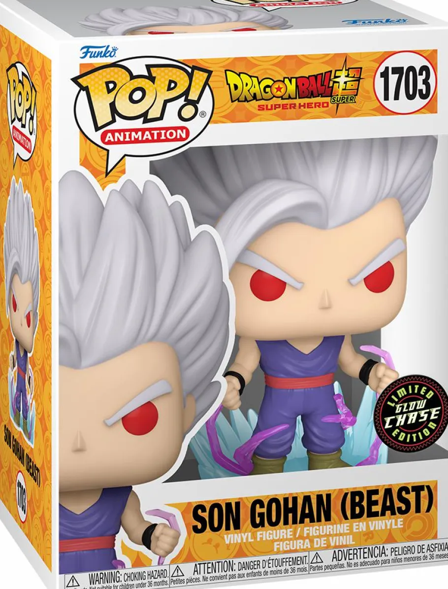 Standard Pop!>Dragon Ball Super: Super Hero - Son Gohan (Beast) Pop! Vinyl Figure