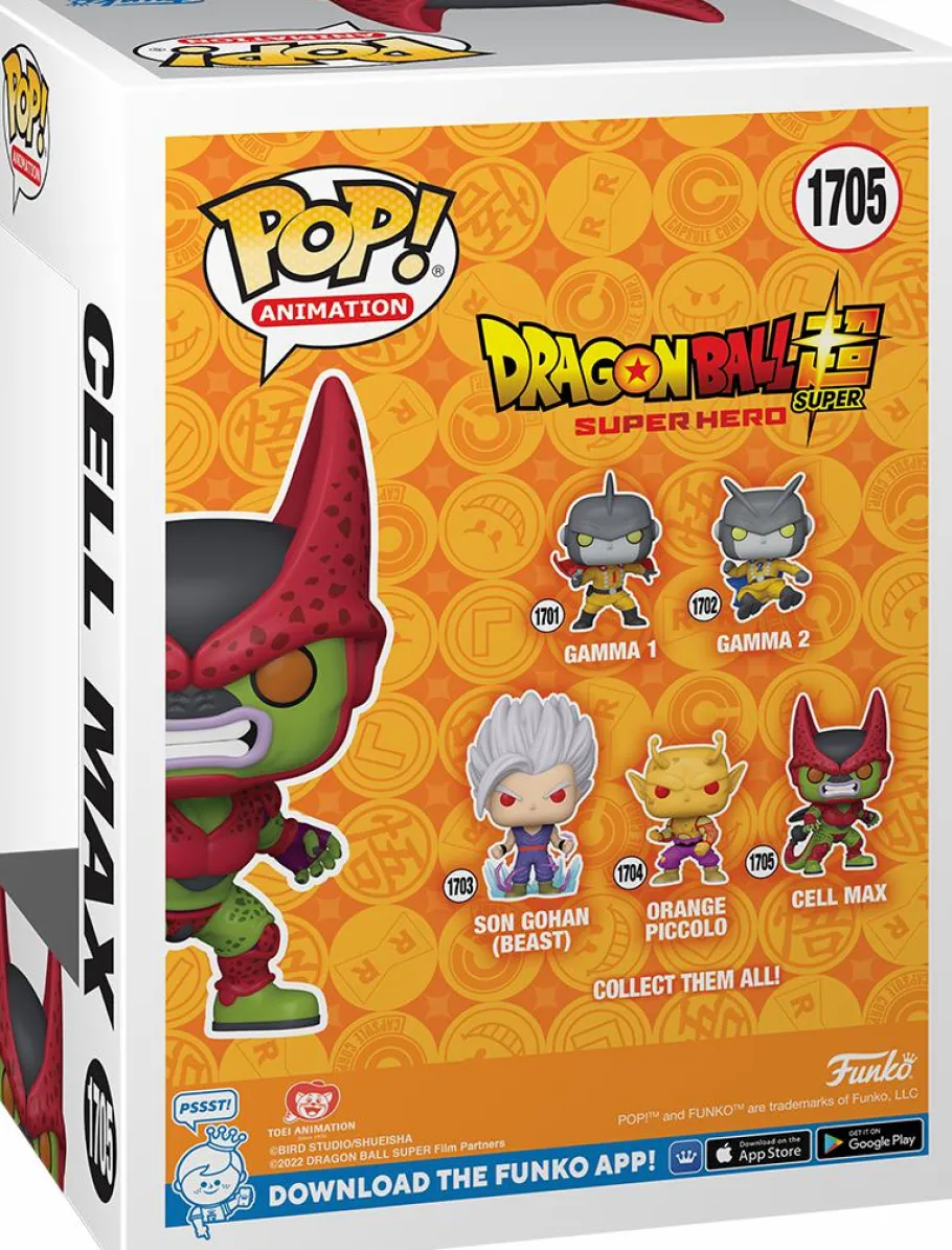 Standard Pop!>Dragon Ball Super: Super Hero - Cell Max Pop! Vinyl Figure