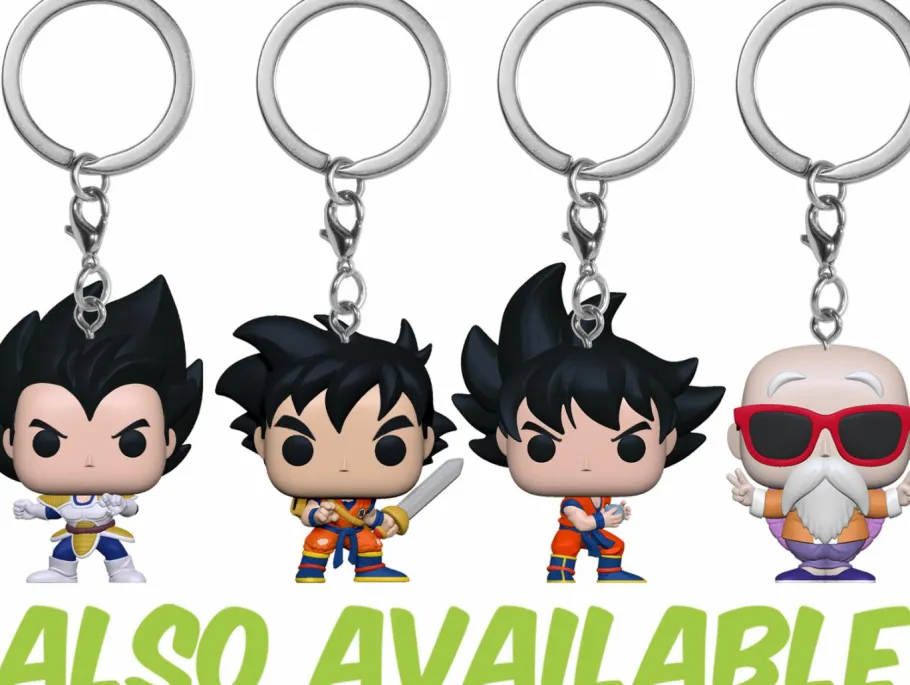 Pop! Keychains>Dragon Ball Z - Goku with Kamehameha Pocket Pop! Vinyl Keychain