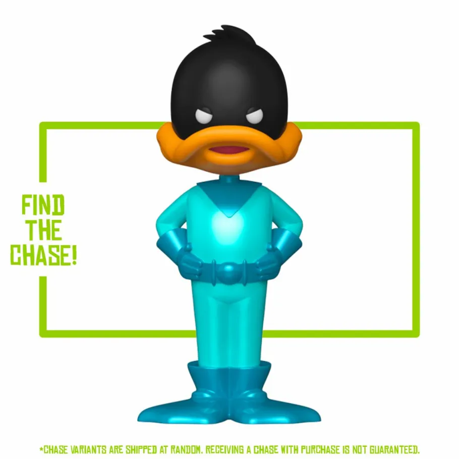 Funko Convention Exclusives>Duck Dodgers in the 24½th Century - Blockbuster Rewind Vinyl Figure (2023 Summer Convention Exclusive) (Popcultcha Exclusive)