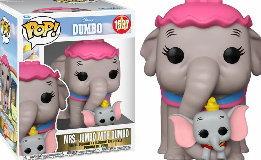 Super-Sized Pop!>Dumbo (1941) - Mrs. Jumbo with Super Sized 6" Pop! Vinyl Figure