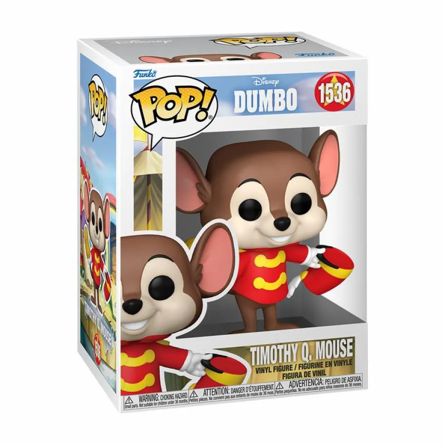 Standard Pop!>Dumbo (1941) - Timothy Q. Mouse Pop! Vinyl Figure