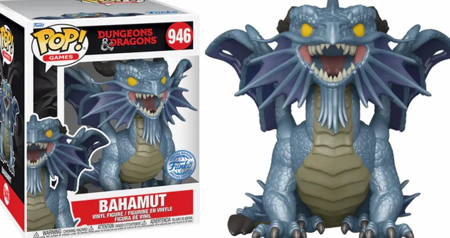 Super-Sized Pop!>Dungeons & Dragons - Bahamut Super Sized 6" Pop! Vinyl Figure