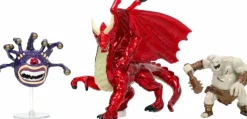 Die-Cast Figures>Dungeons & Dragons - Beholder, Ogre Zombie & Young Red Dragon Nano Metalfigs Deluxe 2” Scale Die-Cast Figure 3-Pack