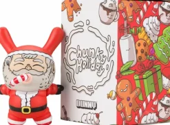 Designer Vinyl>Dunny - Chunky Holiday Santa 3” Vinyl Figure by Alex Solis