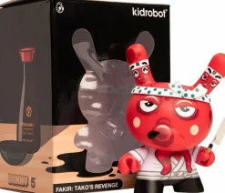Designer Vinyl>Dunny - Tako’s Revenge 5” Vinyl Figure by Fakir