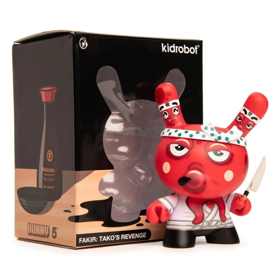 Designer Vinyl>Dunny - Tako’s Revenge 5” Vinyl Figure by Fakir