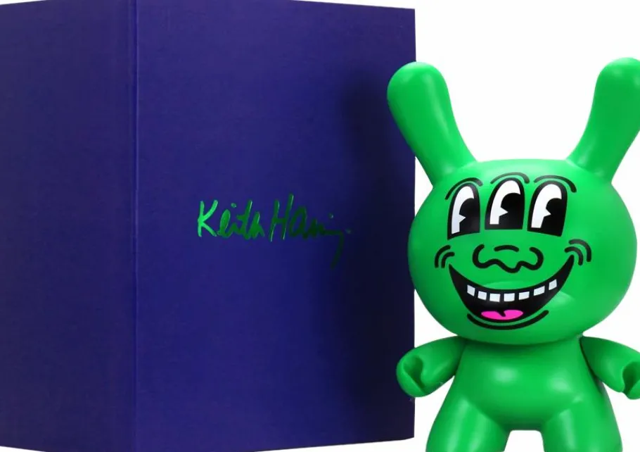 Designer Vinyl>Dunny - Three-Eyed Face Masterpiece 8” Vinyl Figure by Keith Haring