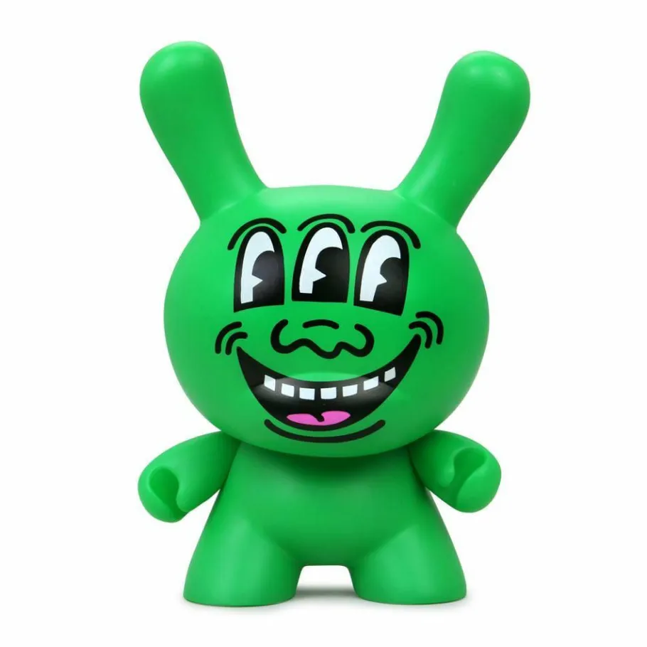 Designer Vinyl>Dunny - Three-Eyed Face Masterpiece 8” Vinyl Figure by Keith Haring