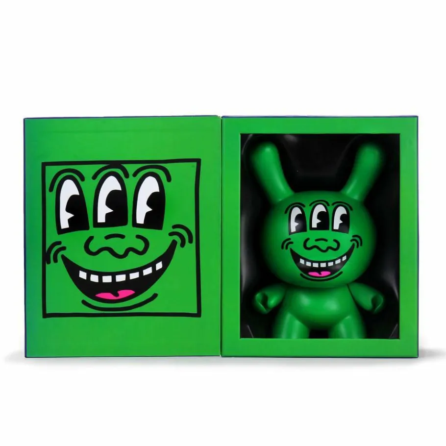 Designer Vinyl>Dunny - Three-Eyed Face Masterpiece 8” Vinyl Figure by Keith Haring