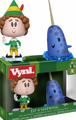 Designer Vinyl>Elf - Buddy & Narwhal Vynl. Vinyl Figure 2-Pack