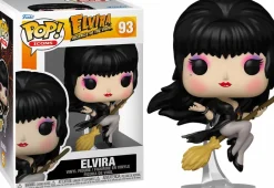 Standard Pop!>Elvira : Mistress of the Dark - on Broom Pop! Vinyl Figure